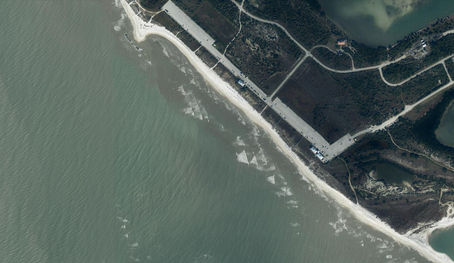 Honeymoon Island State Park. The Cafe