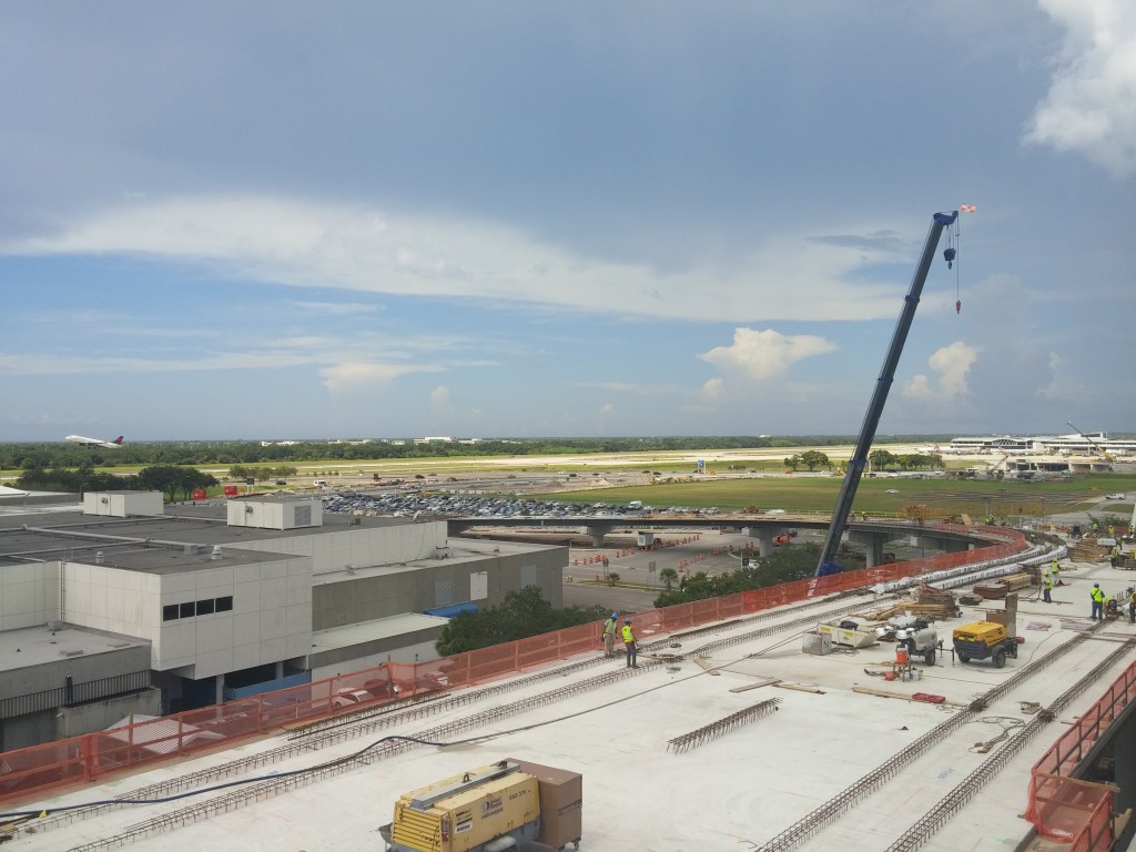 Tampa International Airport S-turn