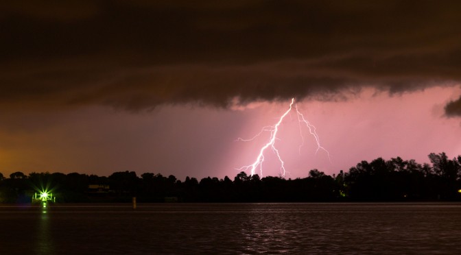 Electric Skies Over AMI: 9/26/16 Lightning Storms