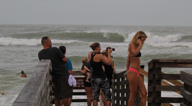 Surfing During Tropical Storm Hermine