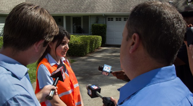 Sewage Main Break in North Pinellas