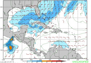 Sunday 6am surface winds