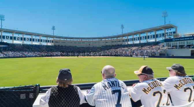 Yankees Spring Training At Steinbrenner Field Against The Pittsburgh Pirates on March 15, 2018