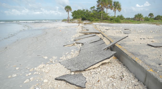 Hurricane Michael Damage at Honeymoon Island 11am