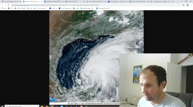 Tropical Storm Cristobal Surf Forecast