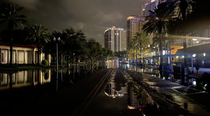 Hurricane Helene Flooding in Downtown Saint Pete from John Shea