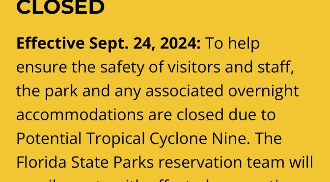 Honeymoon Is Closed For The Storm