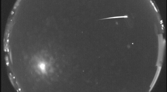 Fireball Over the Gulf of Mexico