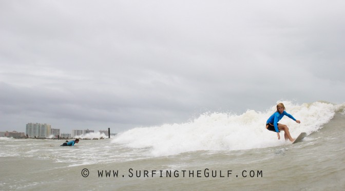 Tanner Jones Surfing Hurricane Hermine Picture Sequences