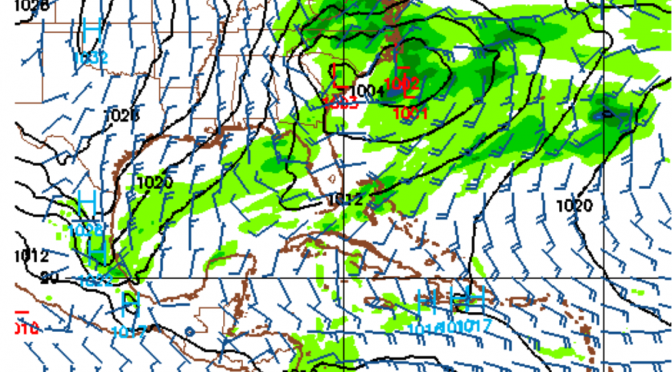 Cold Front: A Big One On Monday 03/12/2018