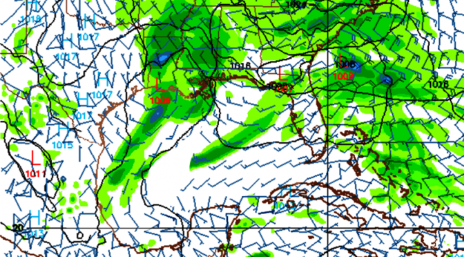 A Slow Moving Cold Front