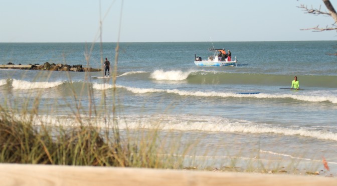 Small Clean Surf on The Gulf at 10am